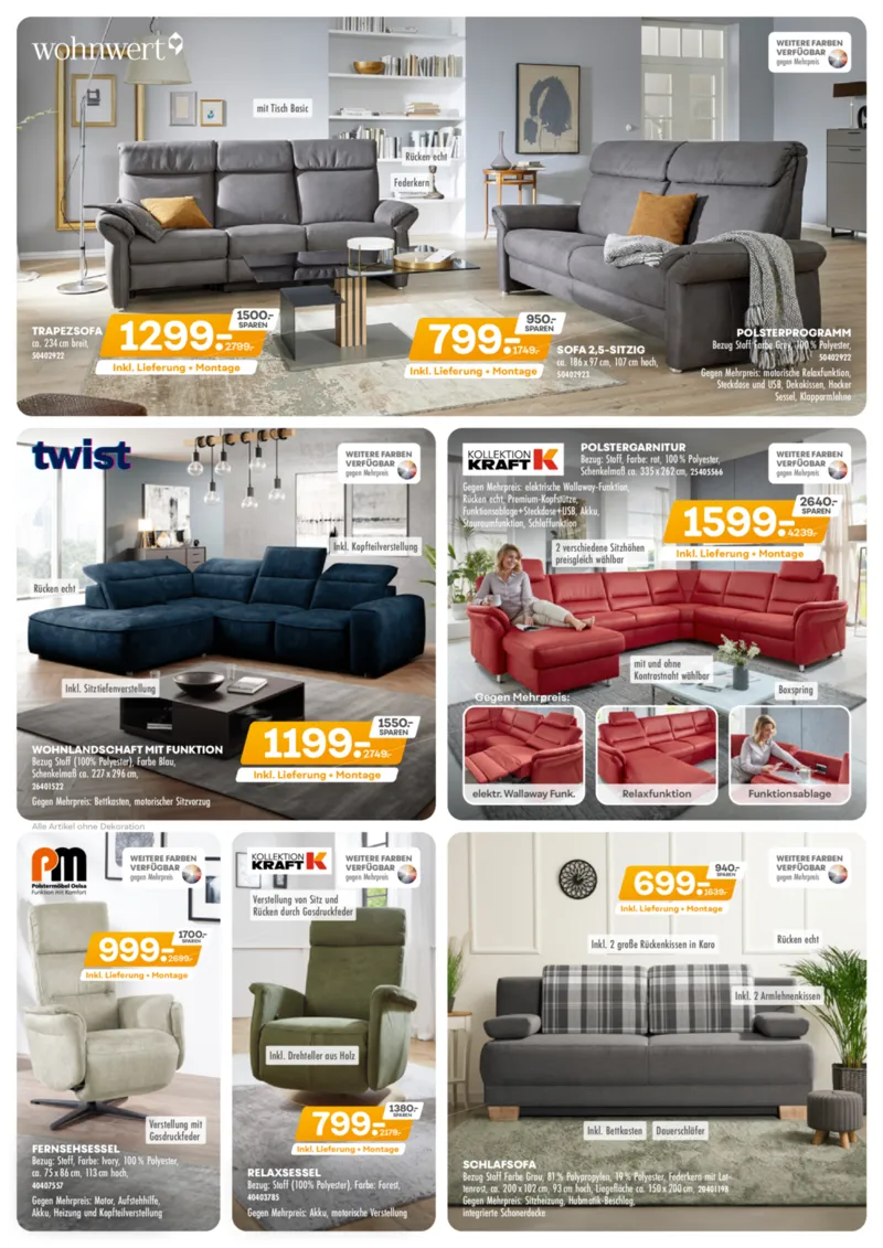 Möbel-Kraft Prospekt vom 12.11.2025, Seite 2