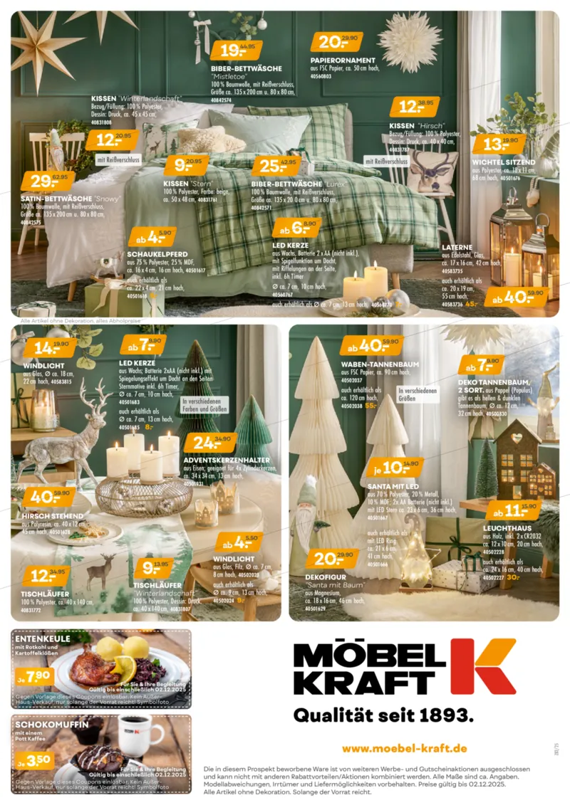 Möbel-Kraft Prospekt vom 12.11.2025, Seite 8
