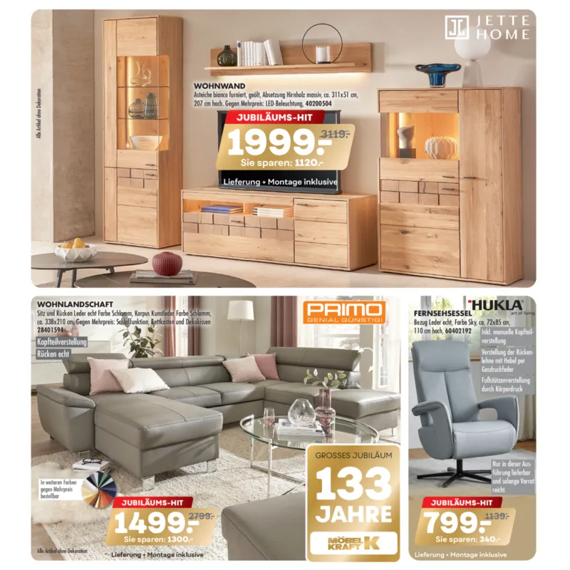 Möbel-Kraft Prospekt vom 06.01.2026, Seite 2