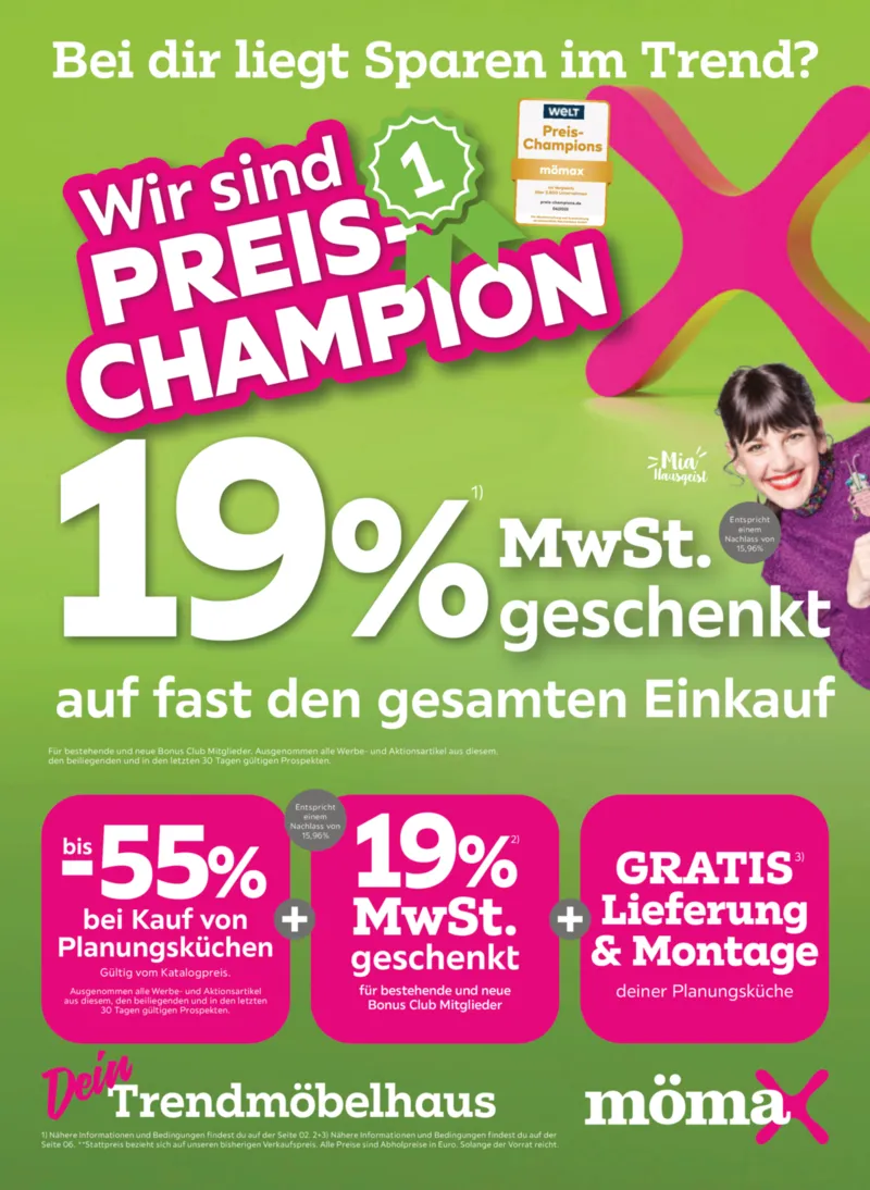 mömax Prospekt vom 29.09.2025, Seite 1