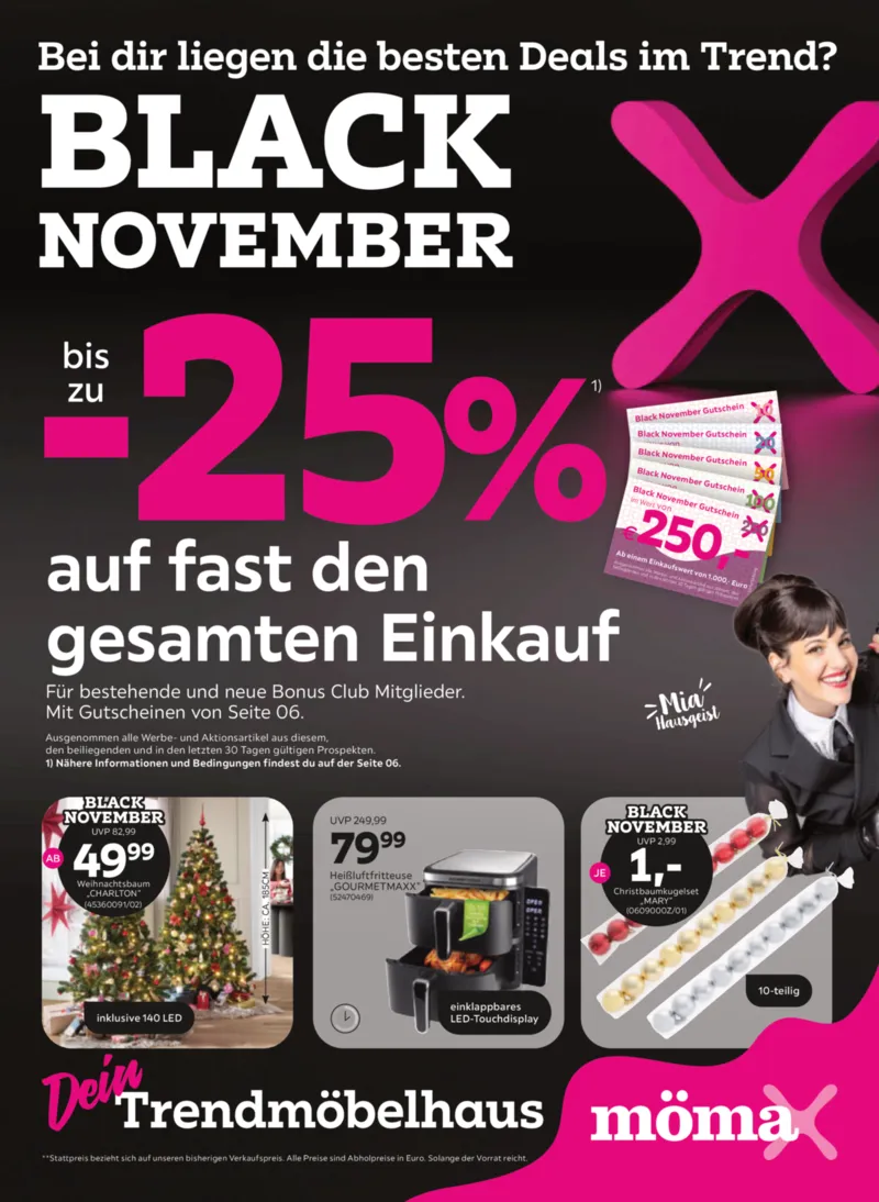 mömax Prospekt vom 10.11.2025, Seite 1