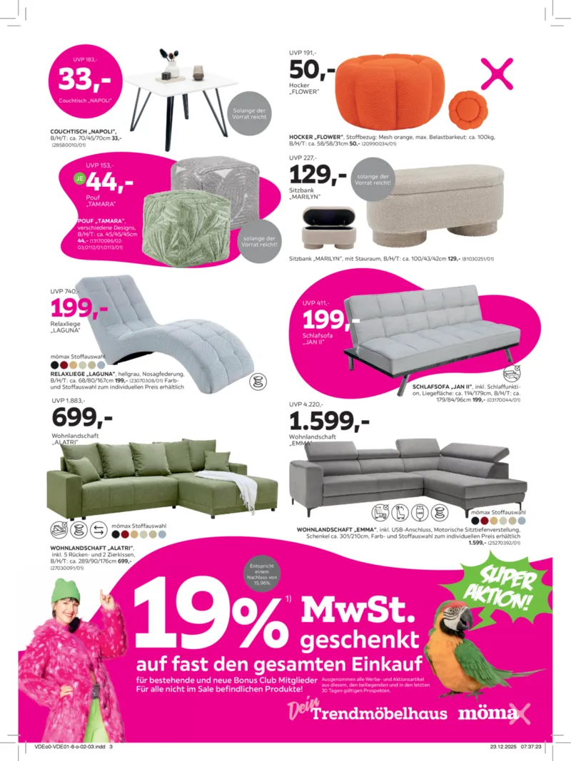 mömax Prospekt vom 27.12.2025, Seite 3