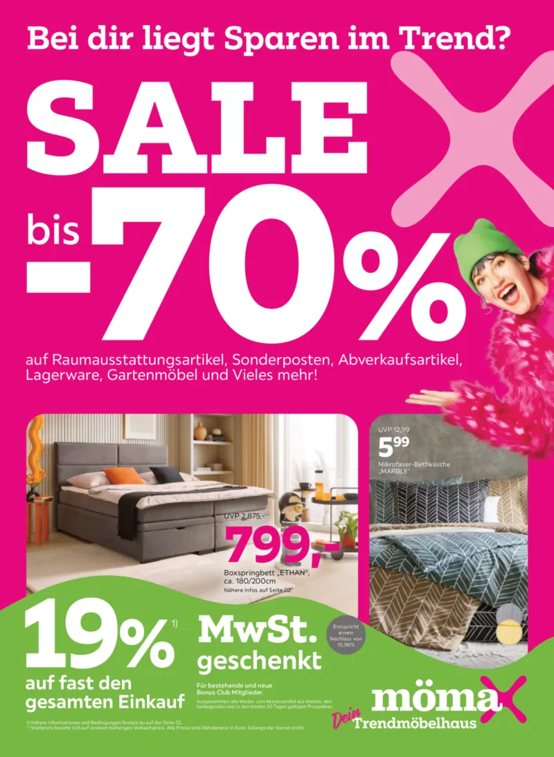 mömax Prospekt vom 27.12.2025, Seite 1