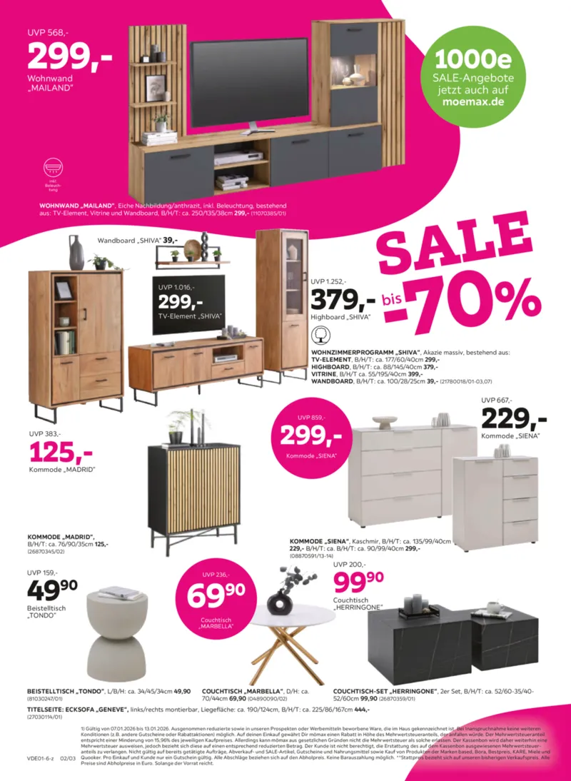 mömax Prospekt vom 02.01.2026, Seite 2