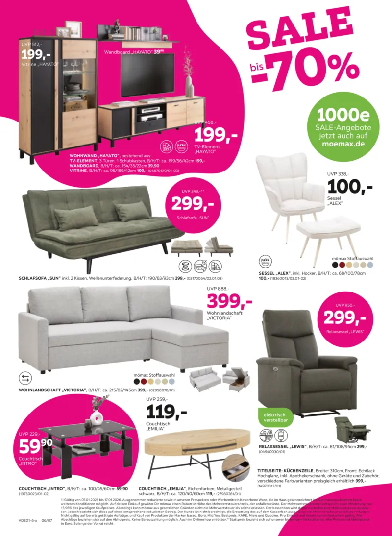 mömax Prospekt vom 07.01.2026, Seite 6