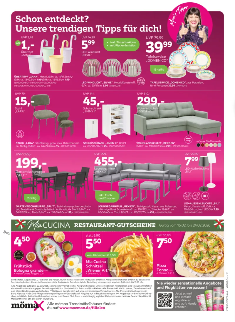 mömax Prospekt vom 16.02.2026, Seite 12