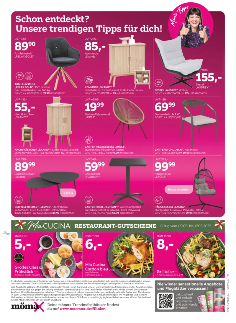mömax Prospekt vom 09.03.2026, Seite 16