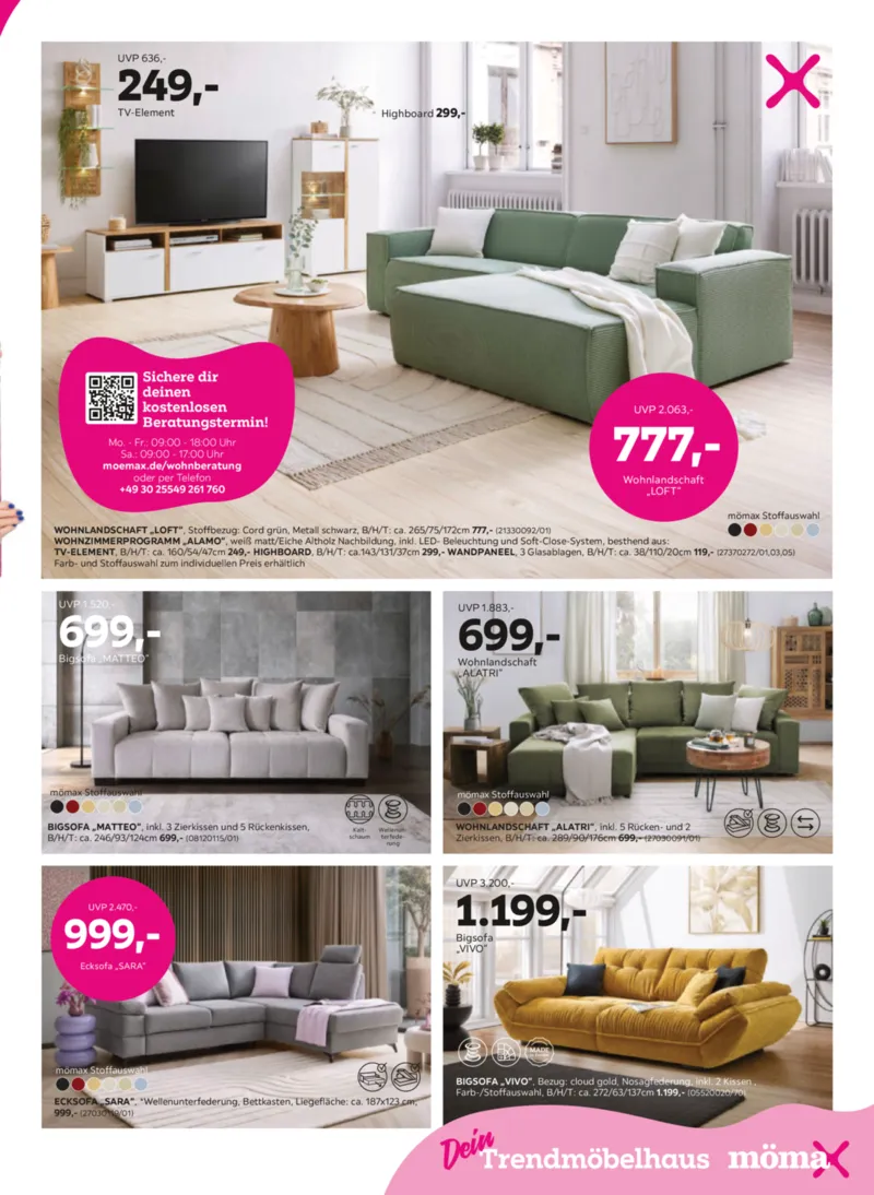 mömax Prospekt vom 16.03.2026, Seite 3