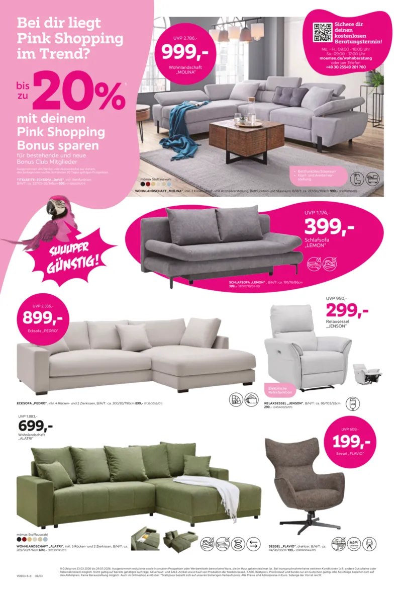 mömax Prospekt vom 23.03.2026, Seite 2