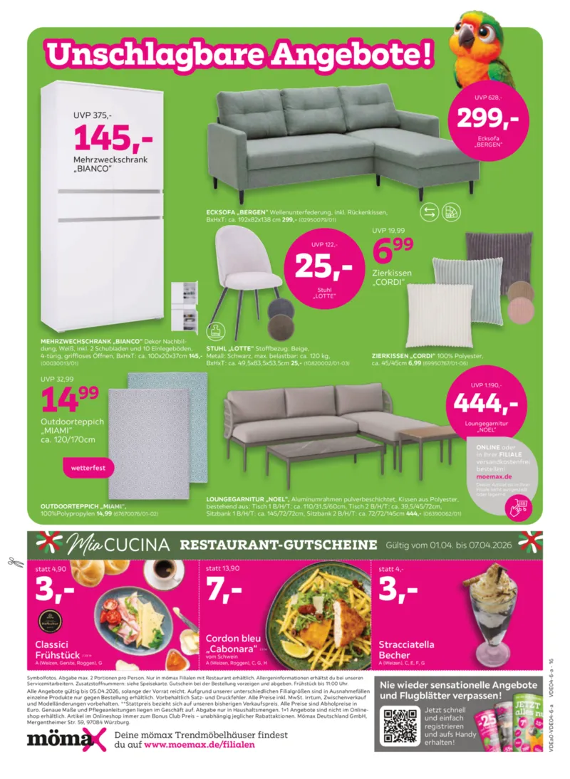 mömax Prospekt vom 30.03.2026, Seite 16