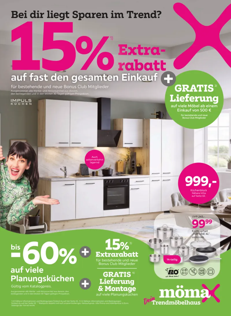 mömax Prospekt vom 06.04.2026, Seite 1