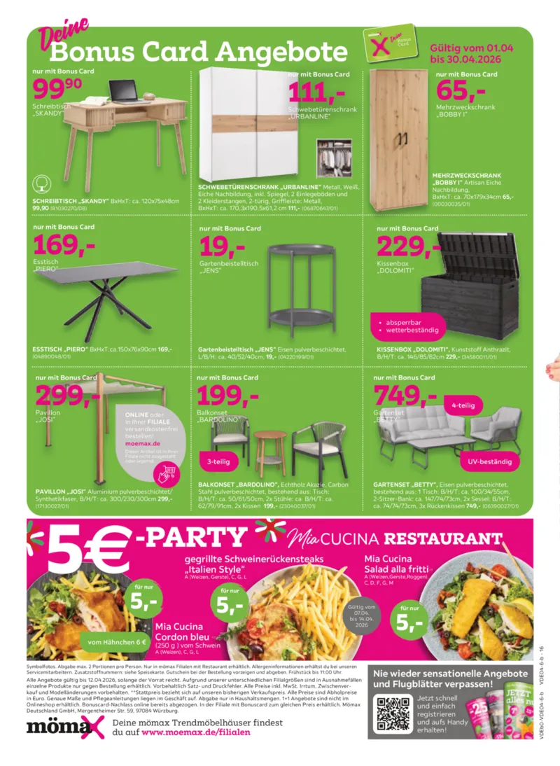 mömax Prospekt vom 06.04.2026, Seite 16