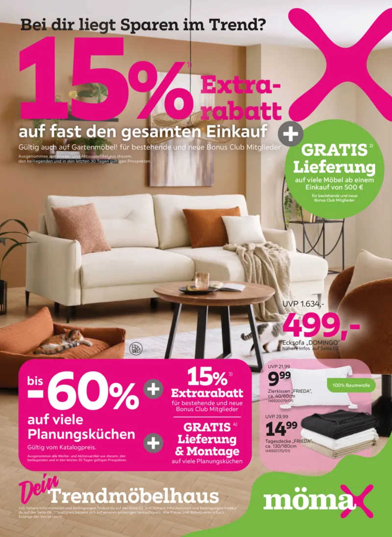 mömax Prospekt vom 13.04.2026, Seite 1