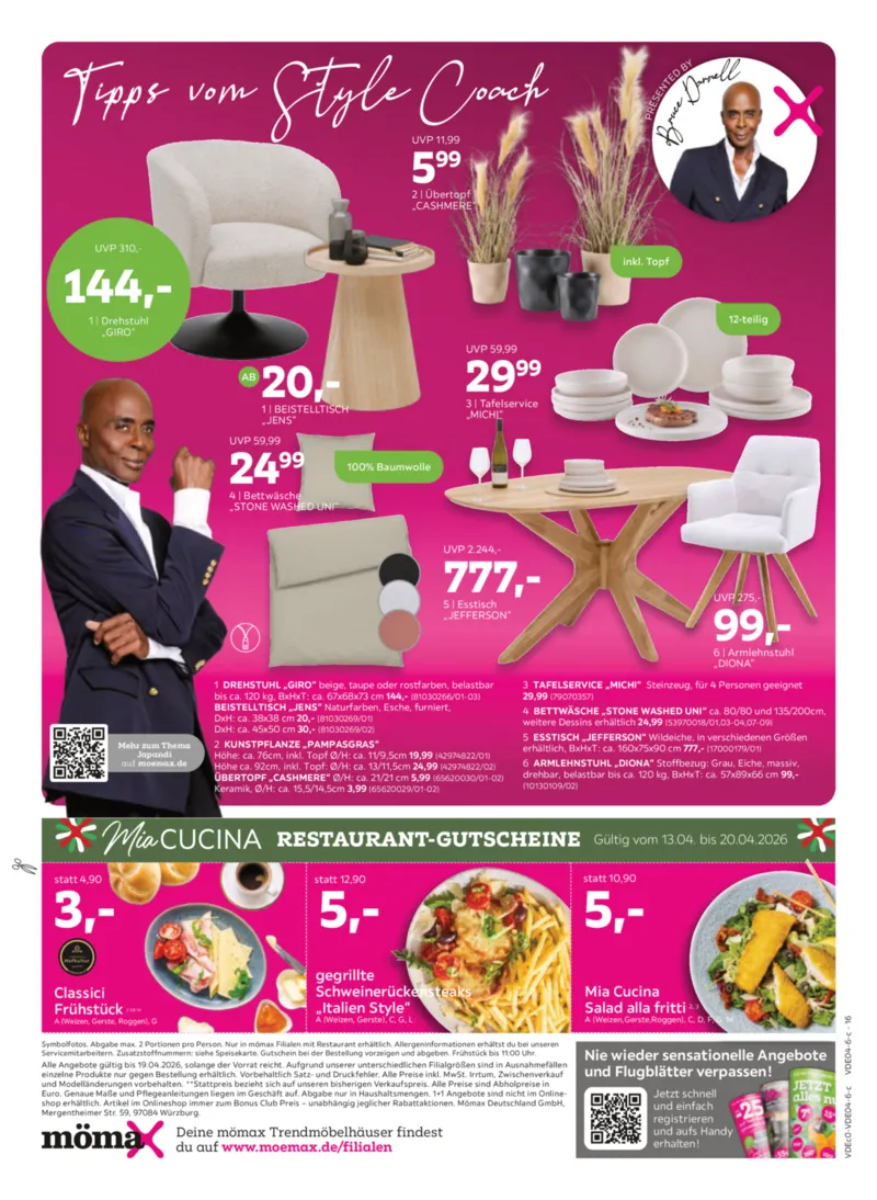 mömax Prospekt vom 13.04.2026, Seite 16
