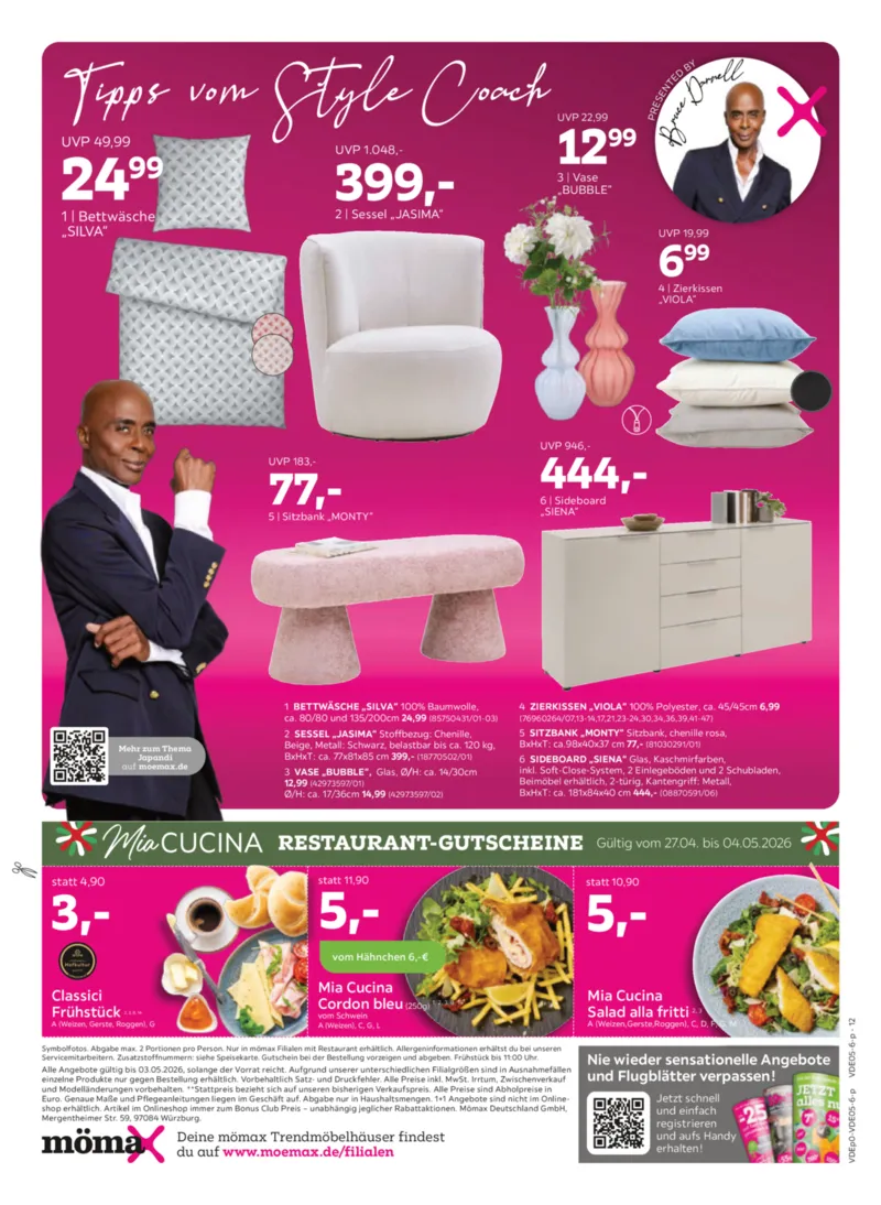 mömax Prospekt vom 27.04.2026, Seite 12