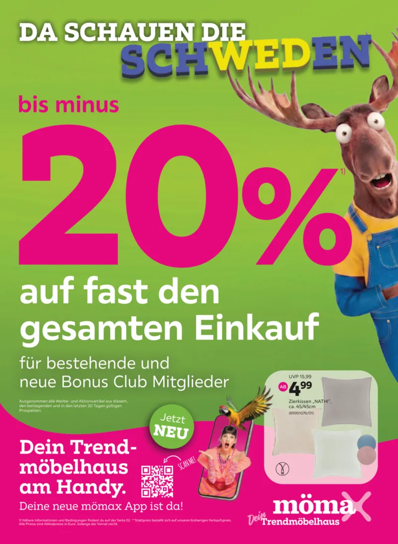 mömax Prospekt vom 01.06.2026, Seite 1