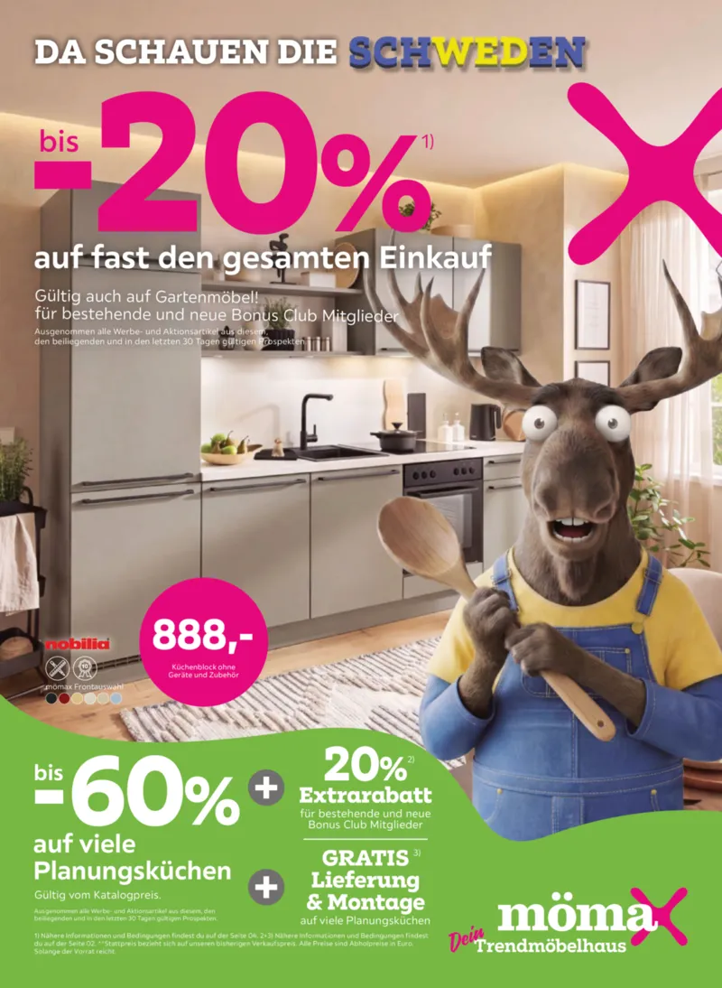 mömax Prospekt vom 08.06.2026, Seite 1