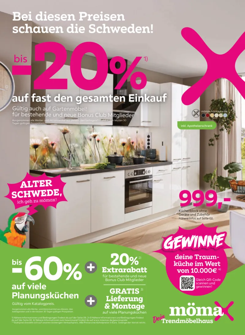 mömax Prospekt vom 22.06.2026, Seite 1