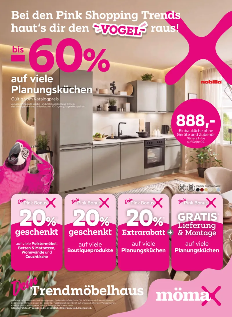 mömax Prospekt vom 21.09.2026, Seite 1