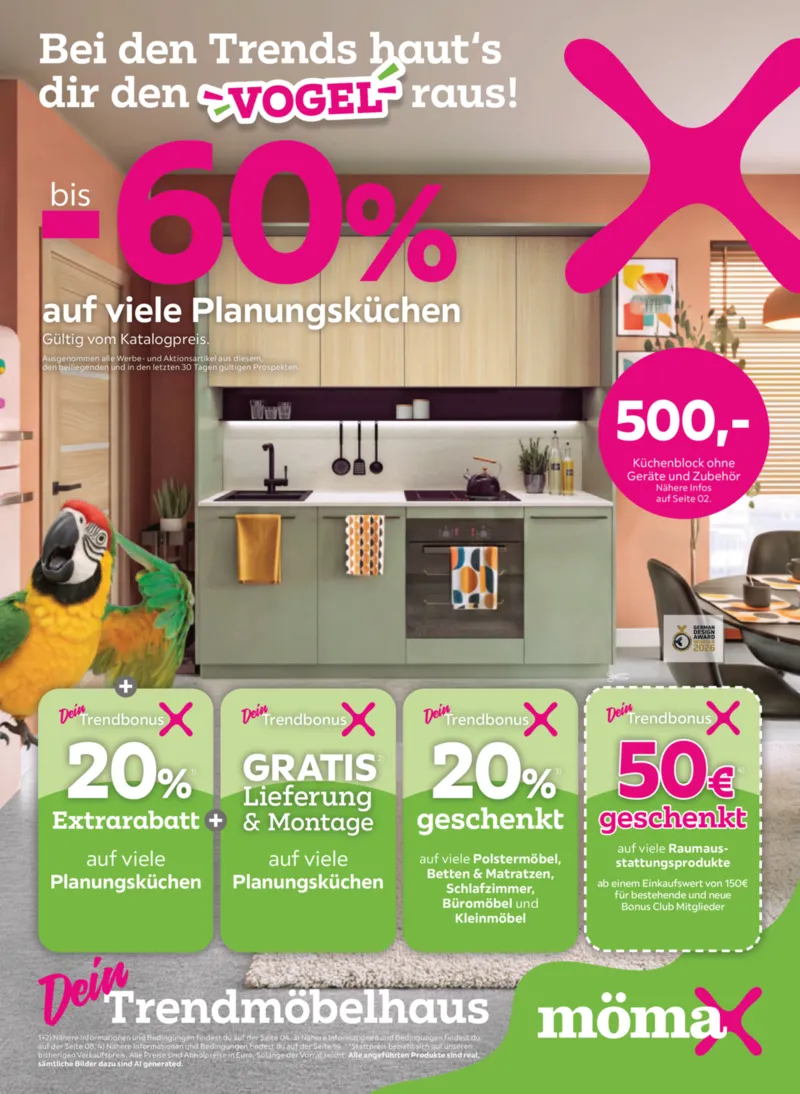 mömax Prospekt vom 12.10.2026, Seite 1