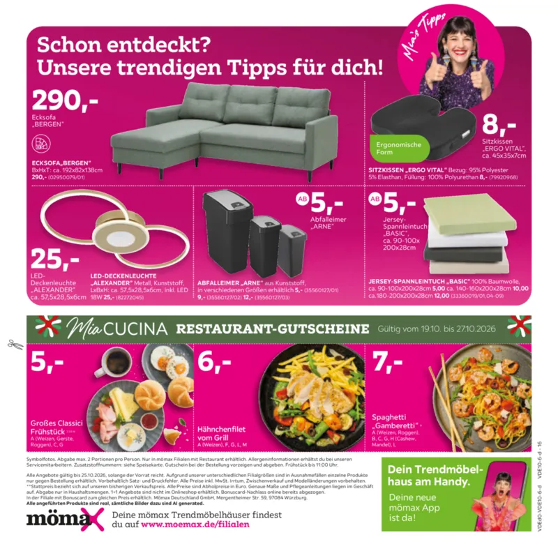 mömax Prospekt vom 19.10.2026, Seite 16