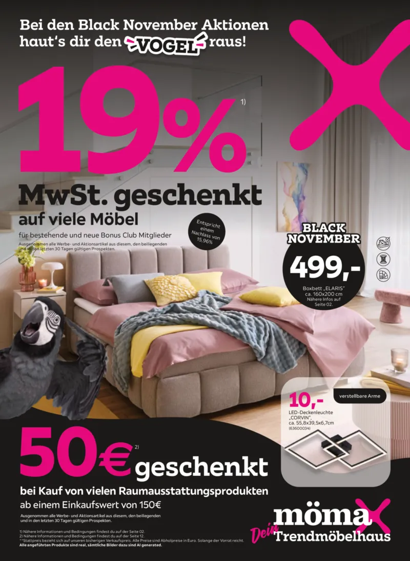 mömax Prospekt vom 26.10.2026, Seite 1
