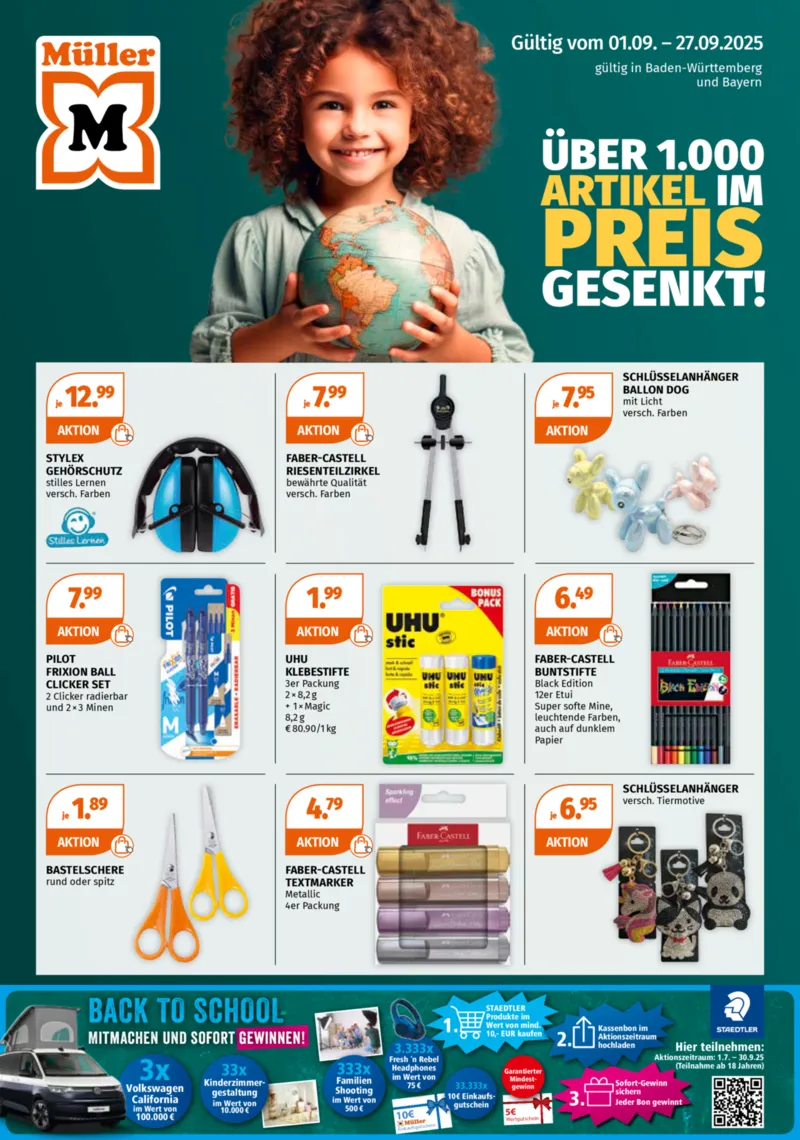 Müller Prospekt vom 01.09.2025, Seite 1