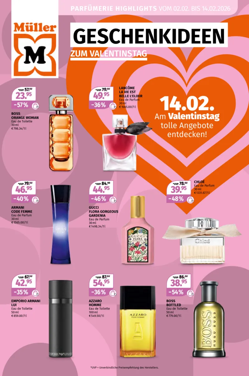 Müller Prospekt vom 02.02.2026, Seite 1