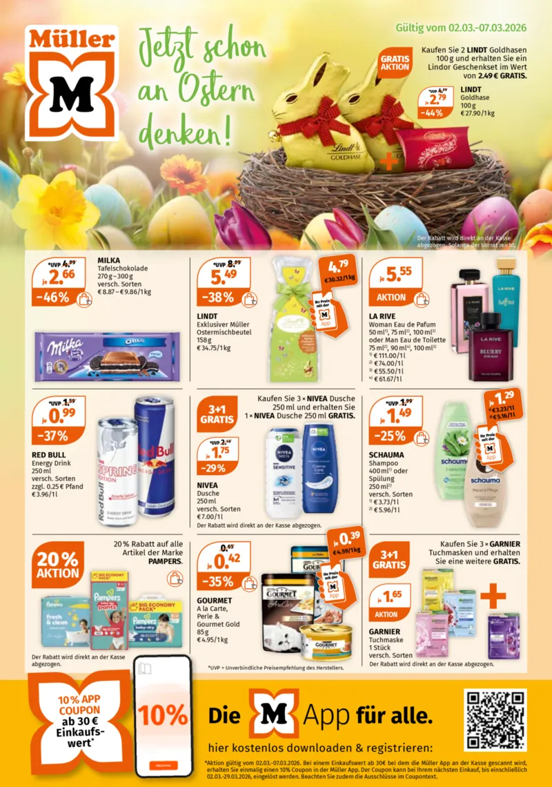 Müller Prospekt vom 02.03.2026, Seite 1