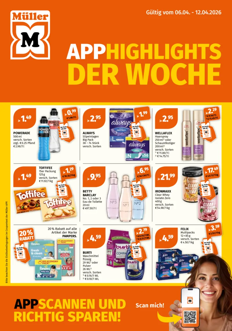 Müller Prospekt vom 07.04.2026, Seite 1