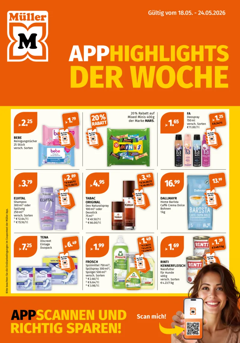 Müller Prospekt vom 18.05.2026, Seite 1