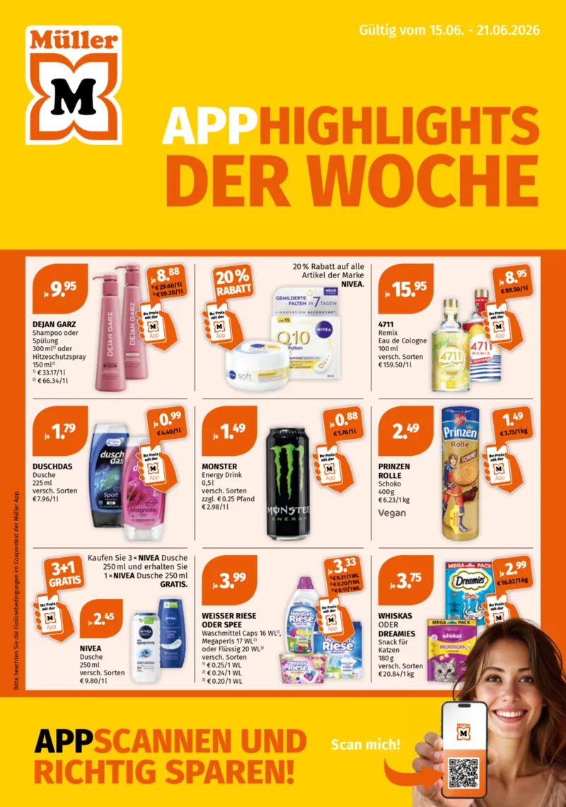 Müller Prospekt vom 15.06.2026, Seite 1