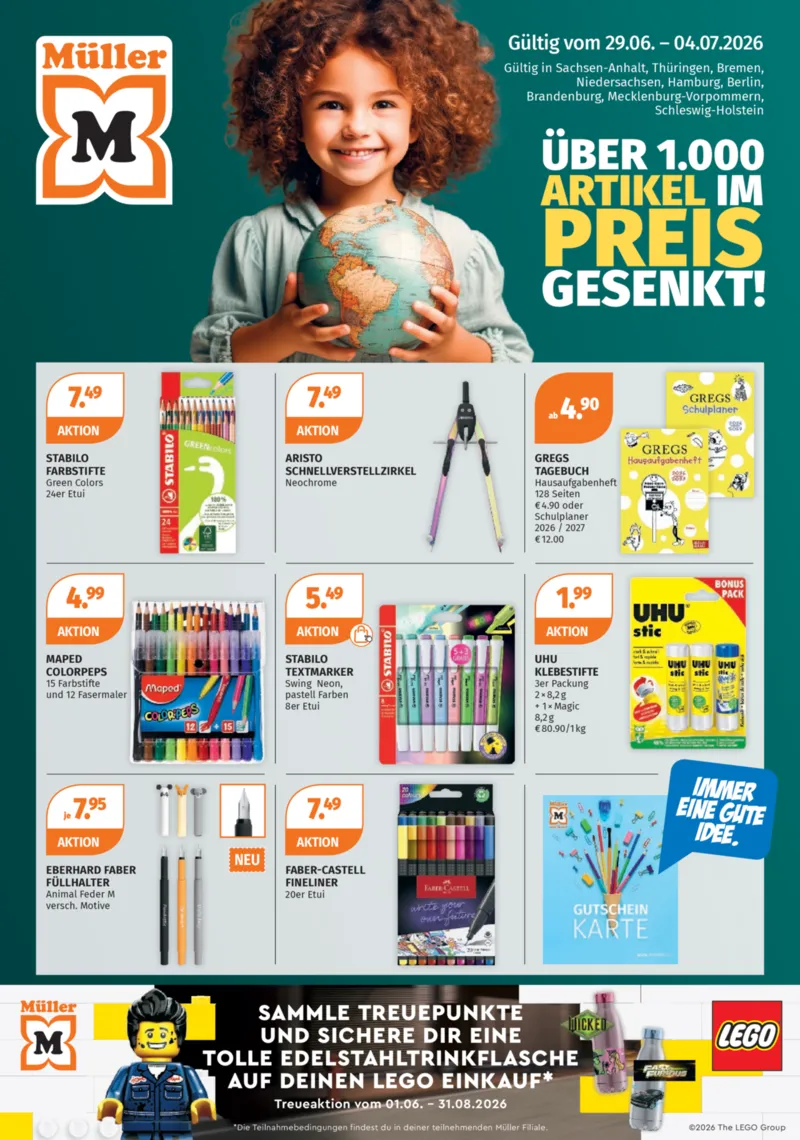Müller Prospekt vom 29.06.2026, Seite 1