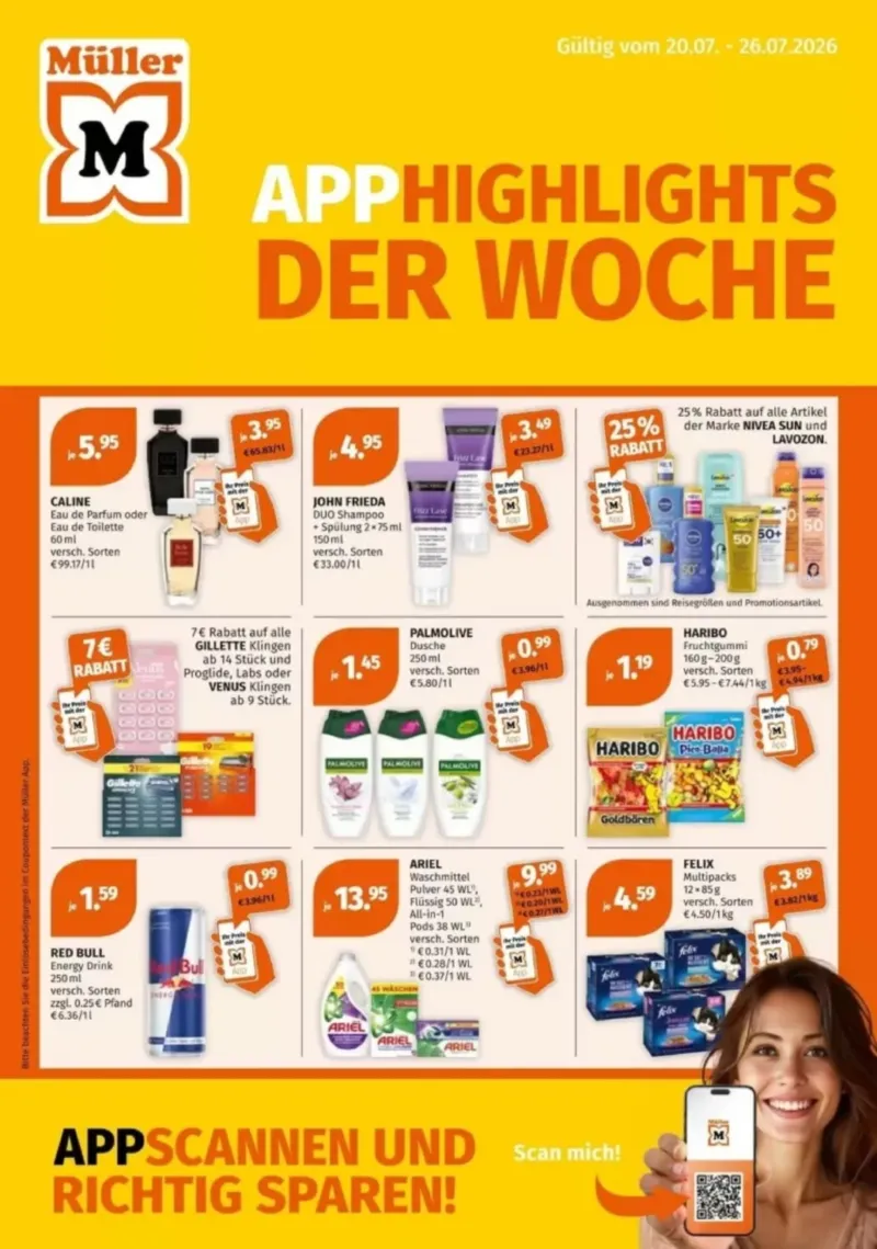 Müller Prospekt vom 20.07.2026, Seite 1