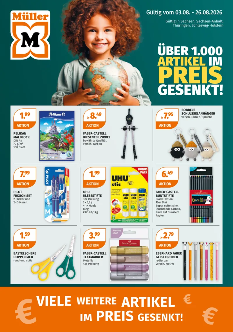 Müller Prospekt vom 03.08.2026, Seite 1