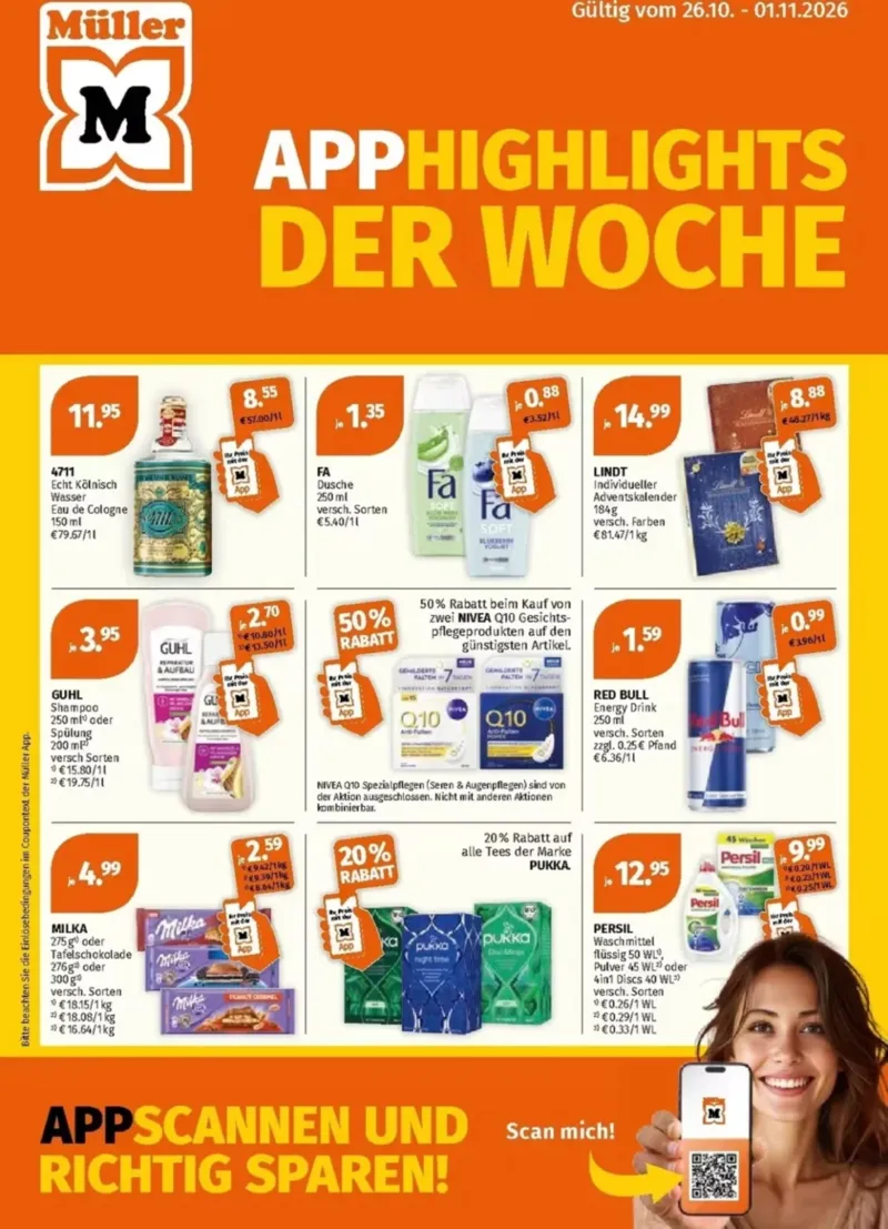 Müller Prospekt vom 26.10.2026, Seite 1