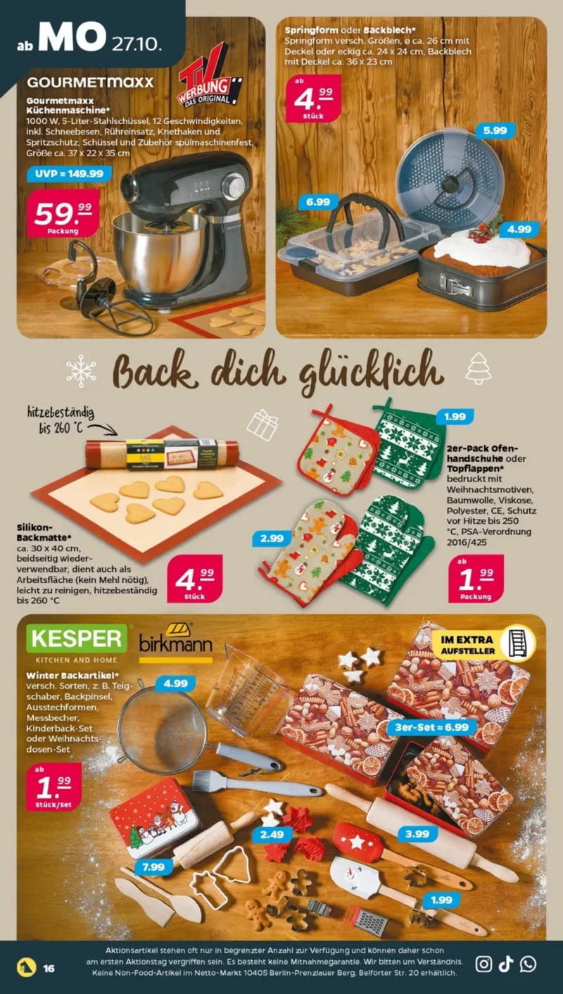 NETTO Supermarkt Prospekt vom 27.10.2025, Seite 18