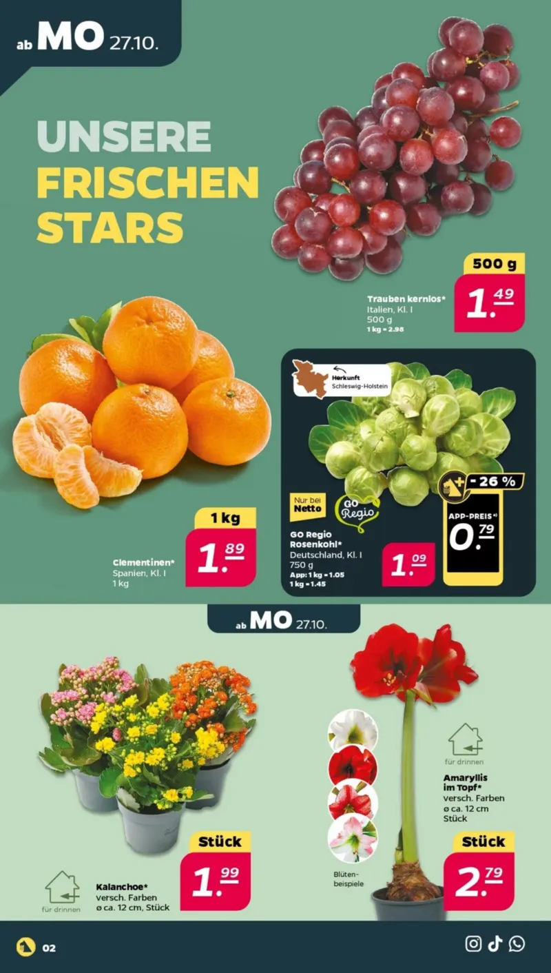 NETTO Supermarkt Prospekt vom 27.10.2025, Seite 2