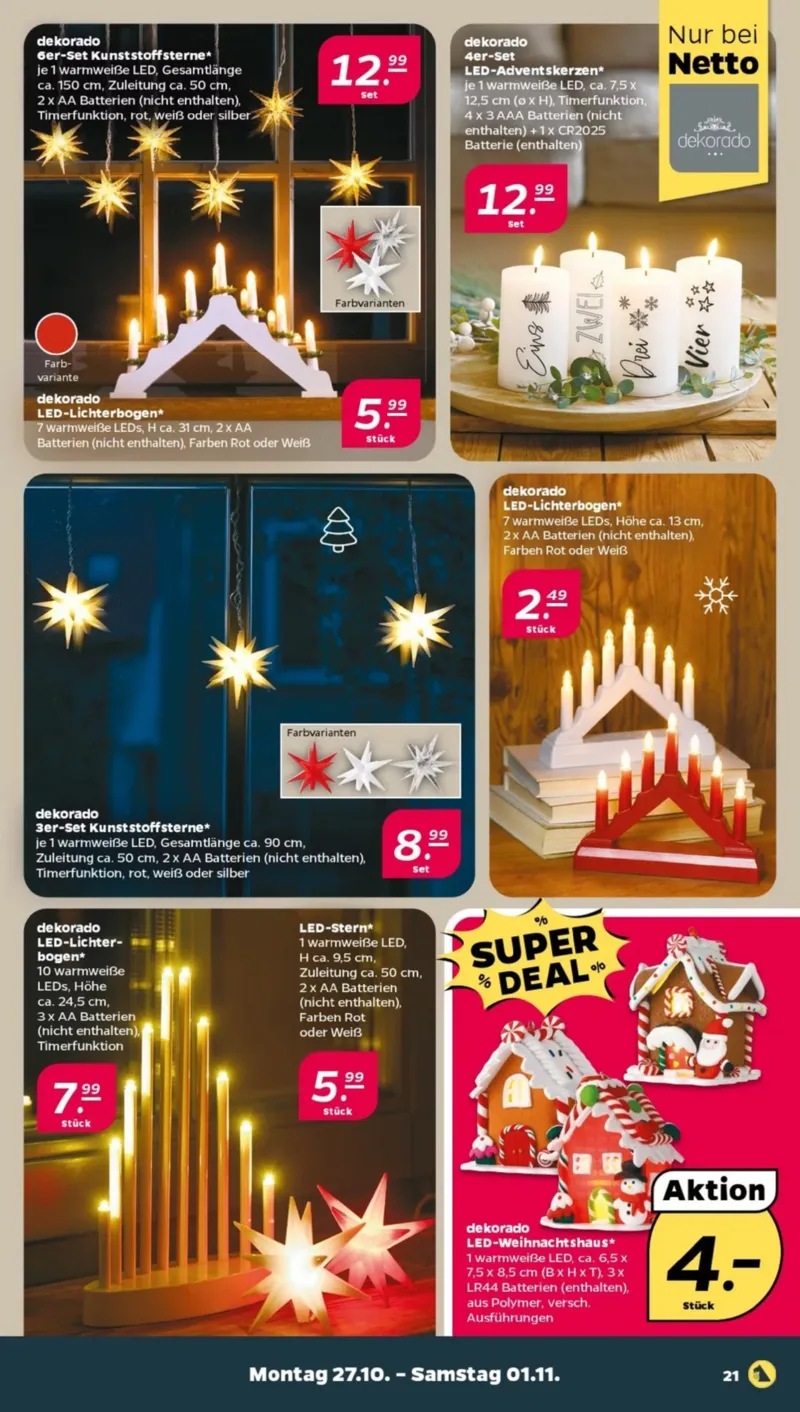 NETTO Supermarkt Prospekt vom 27.10.2025, Seite 23