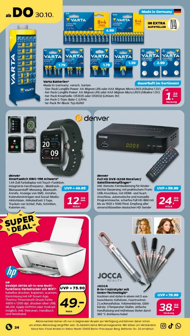 NETTO Supermarkt Prospekt vom 27.10.2025, Seite 26