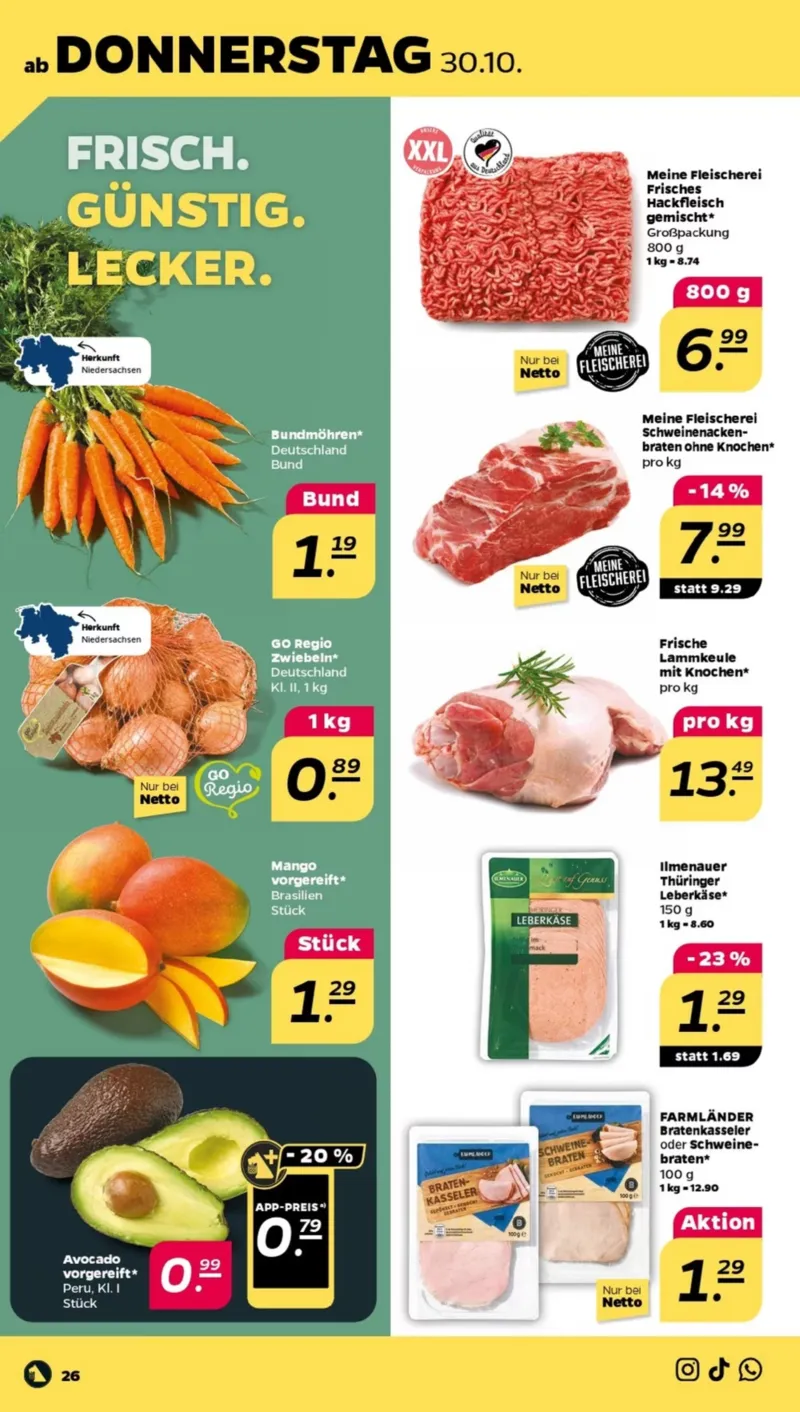 NETTO Supermarkt Prospekt vom 27.10.2025, Seite 28