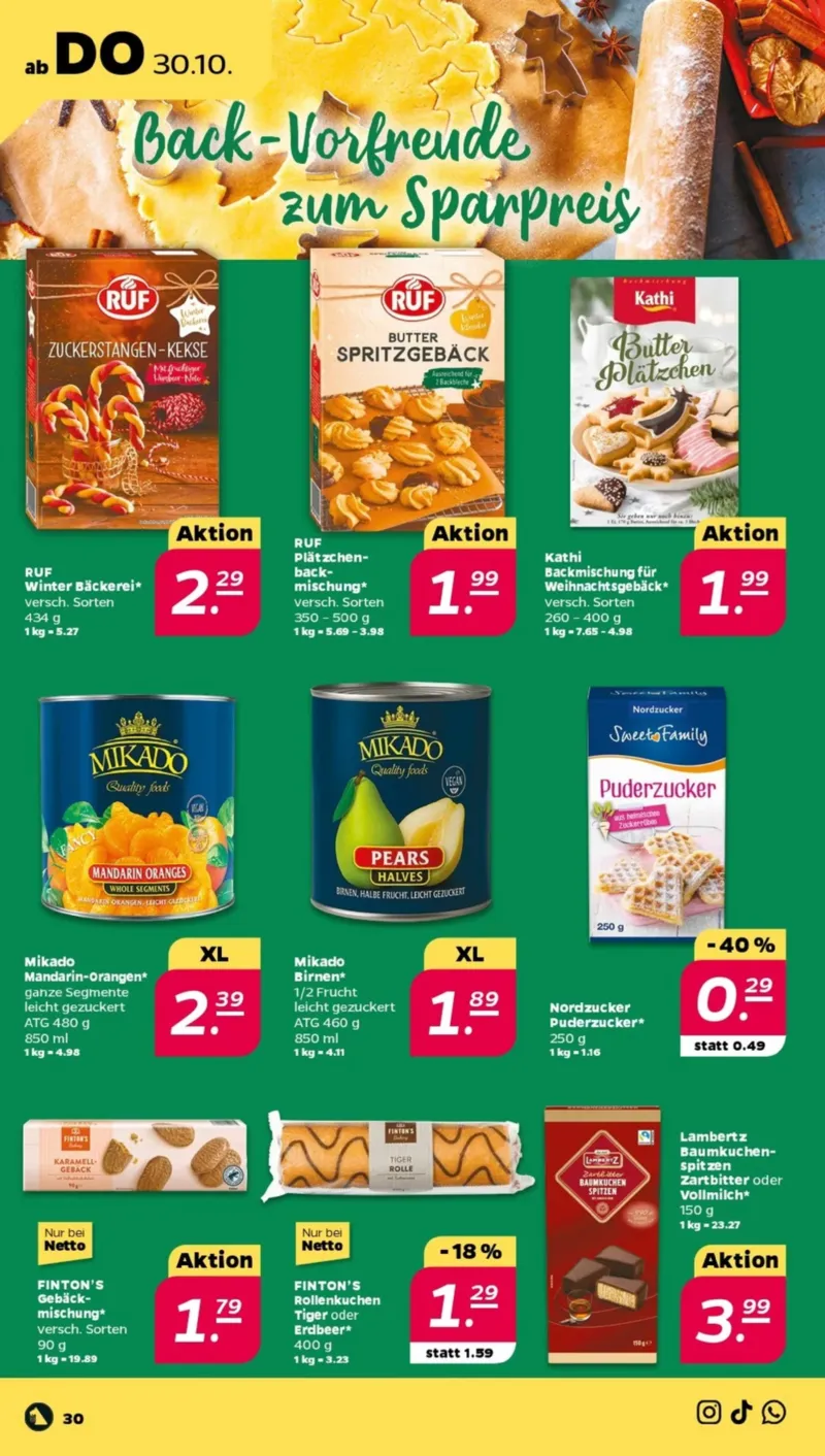 NETTO Supermarkt Prospekt vom 27.10.2025, Seite 32