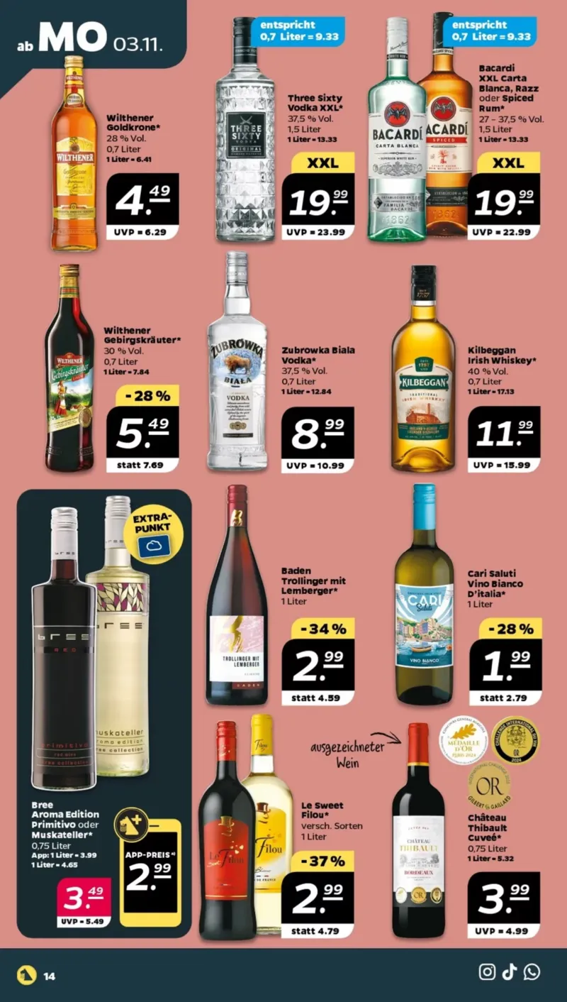NETTO Supermarkt Prospekt vom 03.11.2025, Seite 14 NETTO Supermarkt Prospekt vom 03.11.2025, Seite 14