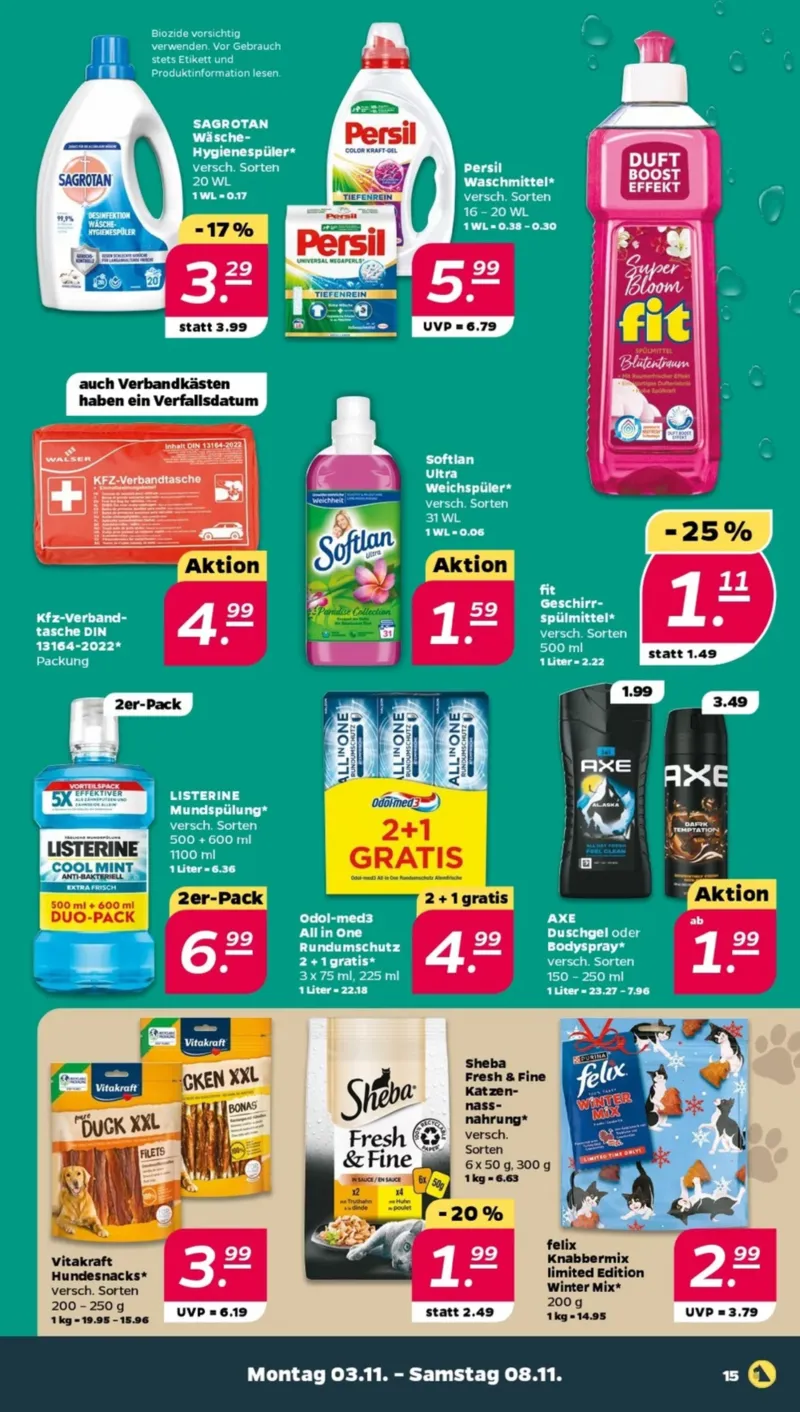 NETTO Supermarkt Prospekt vom 03.11.2025, Seite 15 NETTO Supermarkt Prospekt vom 03.11.2025, Seite 15