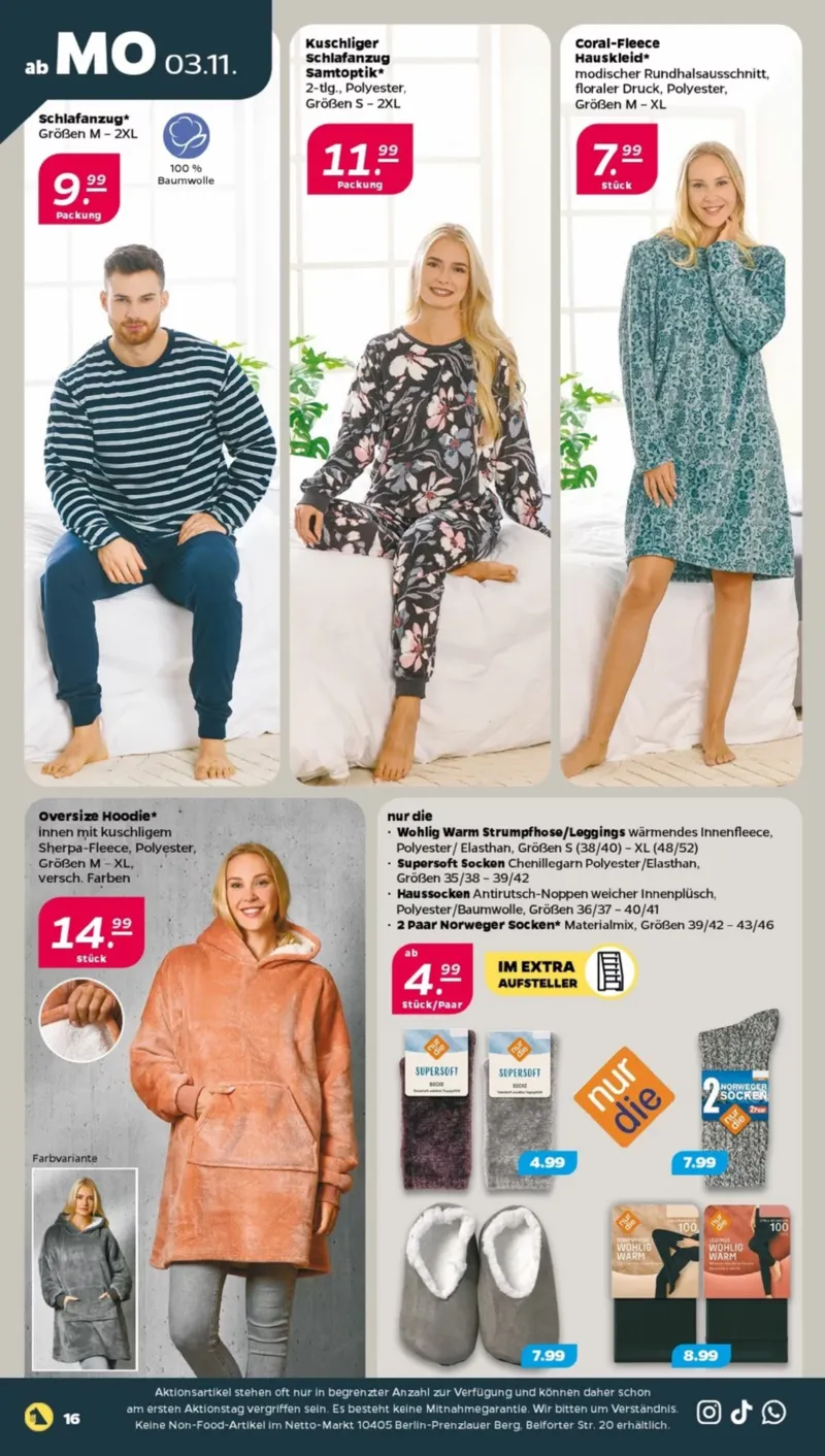 NETTO Supermarkt Prospekt vom 03.11.2025, Seite 18 NETTO Supermarkt Prospekt vom 03.11.2025, Seite 18