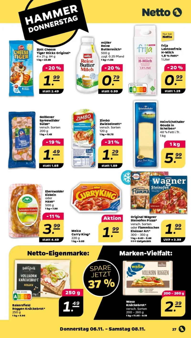 NETTO Supermarkt Prospekt vom 03.11.2025, Seite 29 NETTO Supermarkt Prospekt vom 03.11.2025, Seite 29