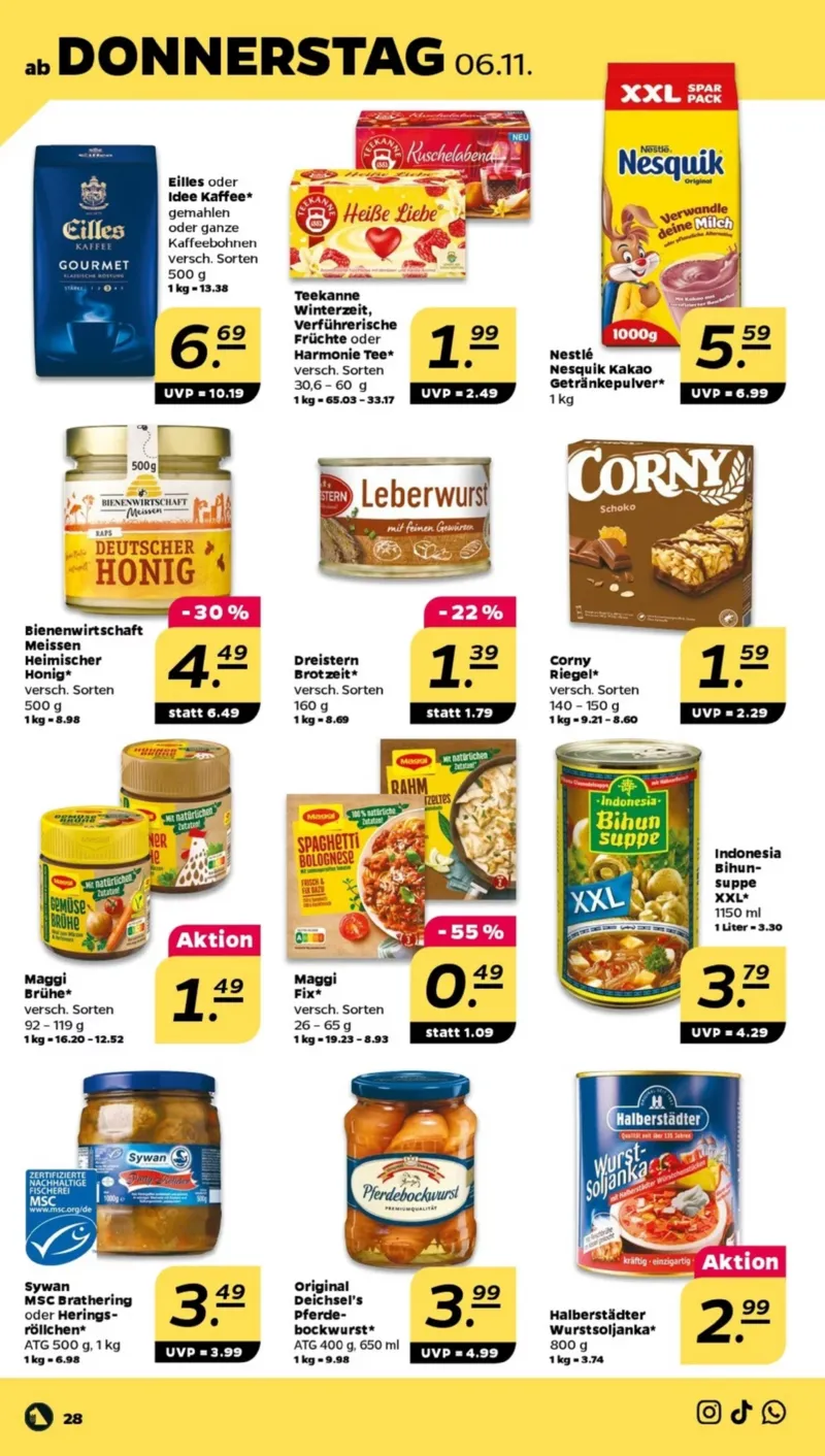 NETTO Supermarkt Prospekt vom 03.11.2025, Seite 30 NETTO Supermarkt Prospekt vom 03.11.2025, Seite 30