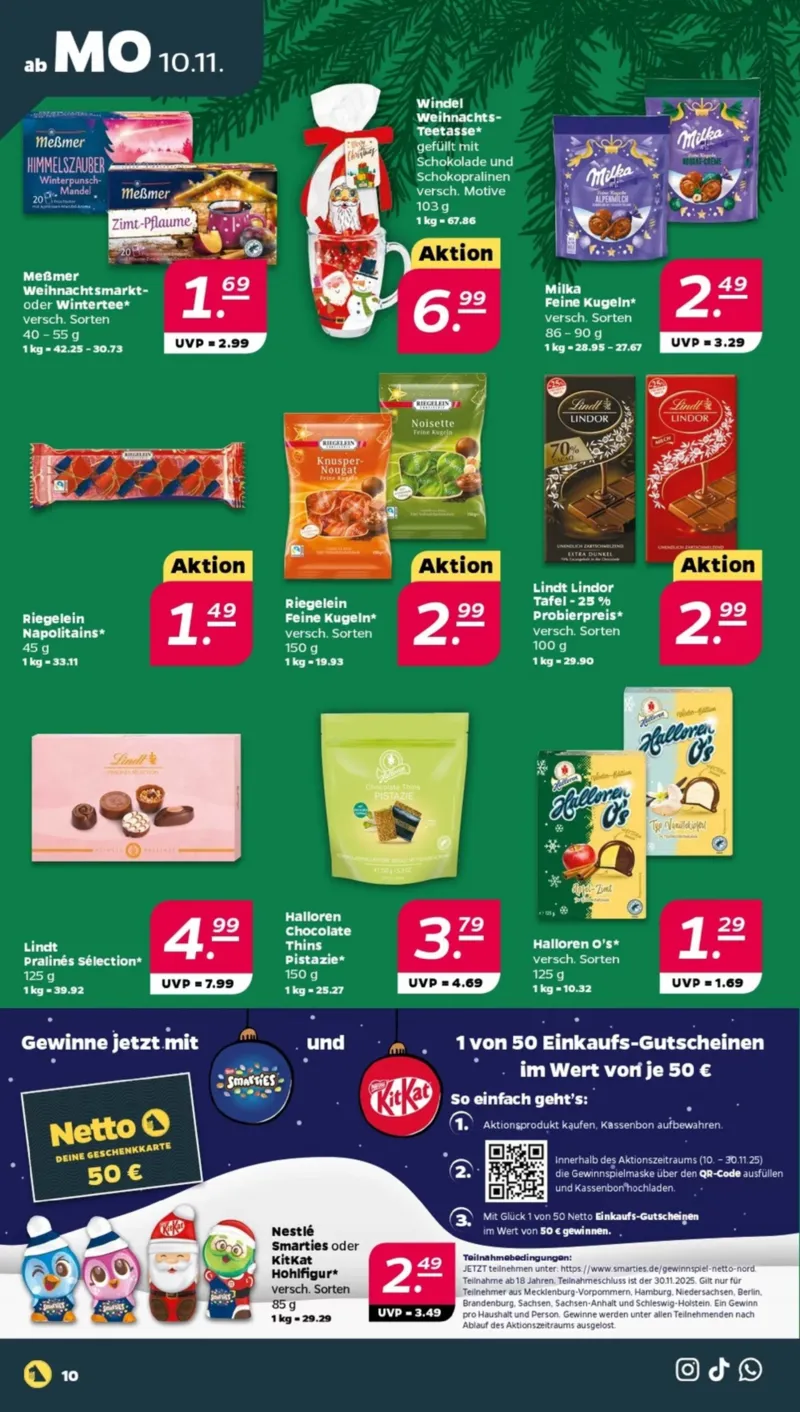 NETTO Supermarkt Prospekt vom 10.11.2025, Seite 10