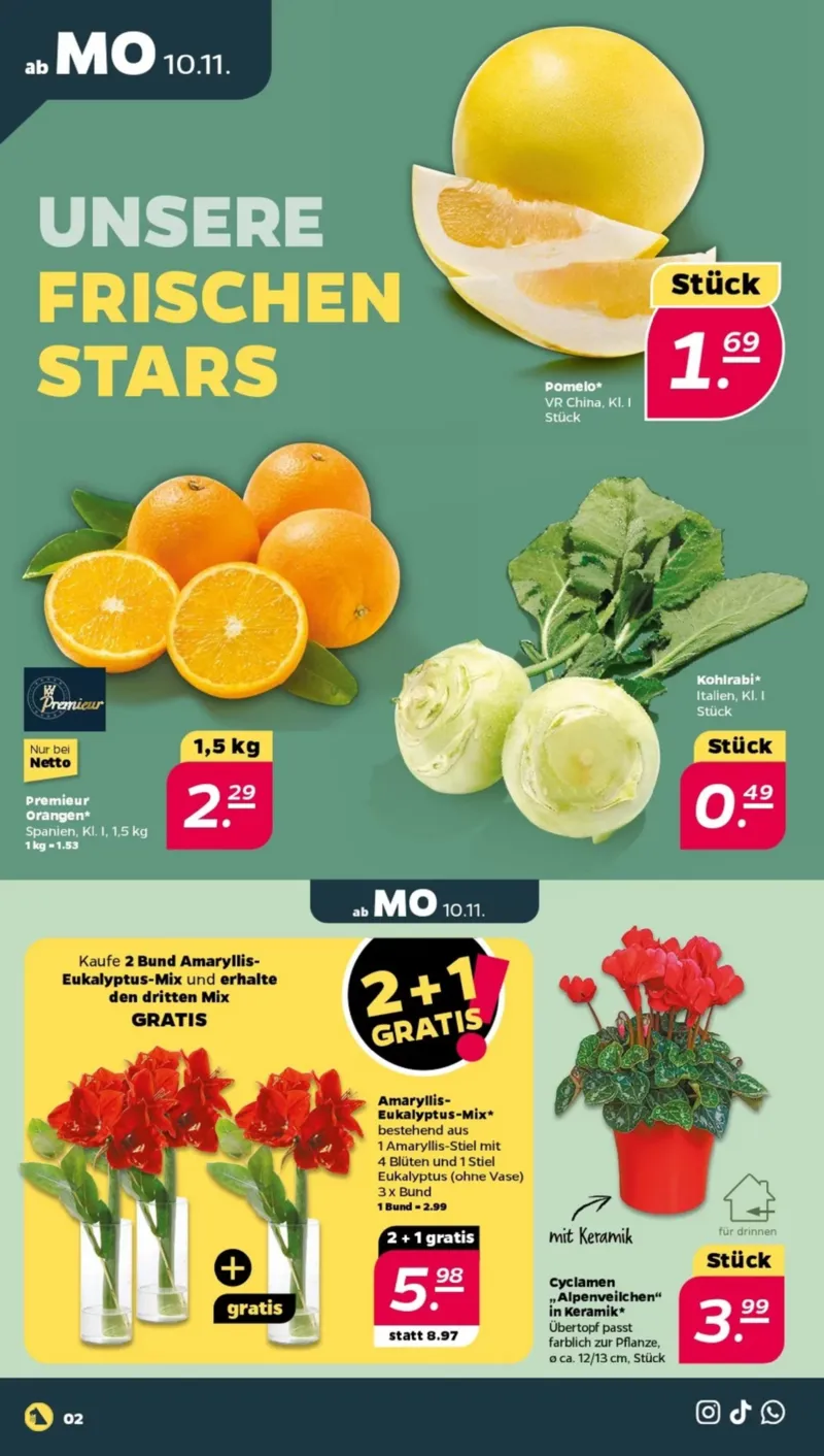 NETTO Supermarkt Prospekt vom 10.11.2025, Seite 2