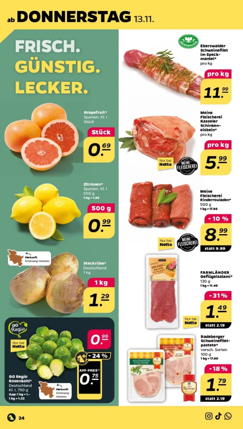 NETTO Supermarkt Prospekt vom 10.11.2025, Seite 26